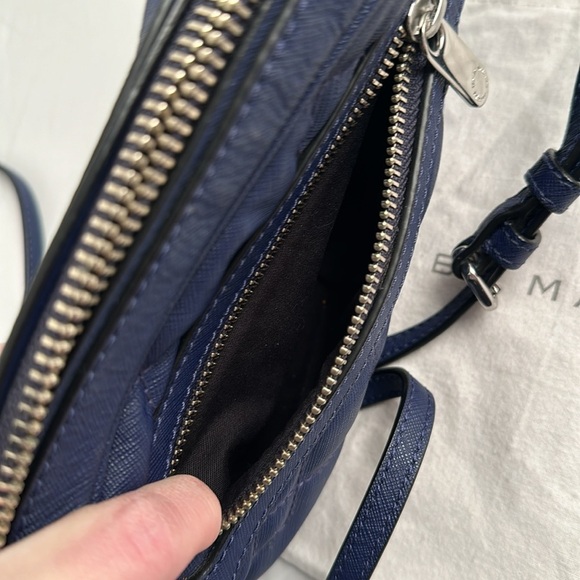 Marc by Marc Jacobs Sally Mineral Blue quilted Saffiano leather crossbody bag - Picture 8 of 15